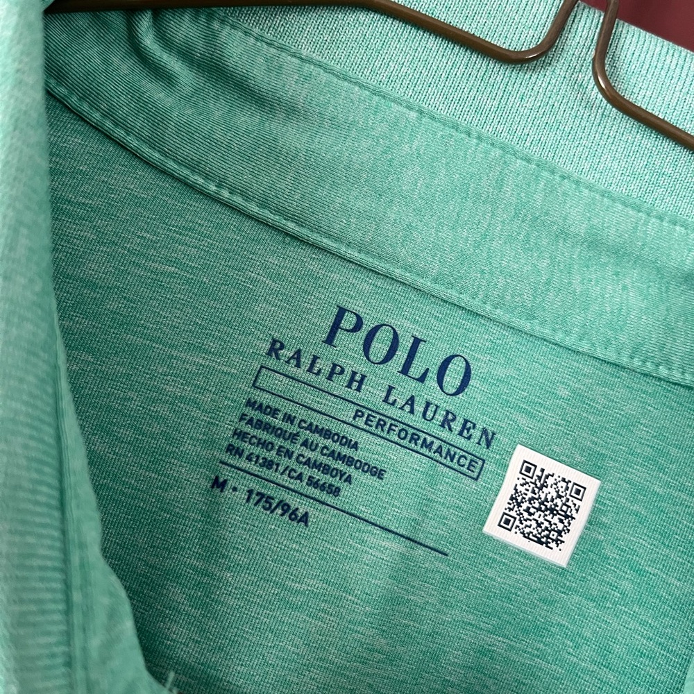 Turquoise polo - Picture 4 of 5